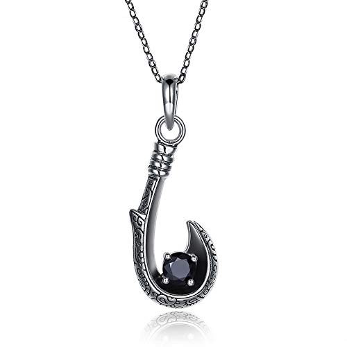 Collier artistique à crochet argent S925, bijou haute qualité