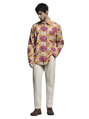 Image of Jack & Jones Men Cotton Regular Fit Shirt