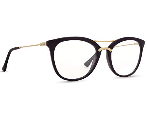 Vogue VO5156L W44 Preto Ouro Lente Tam 53