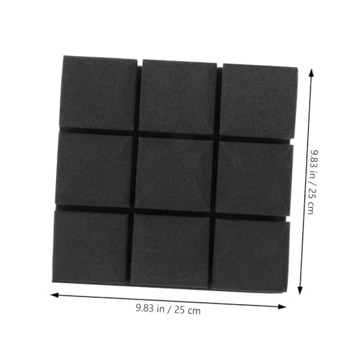 Paneles de Espuma Acústica para Aislamiento Sonoro 4 piezas para Estudios en Casa Absorción de Alta Densidad Diseño Decorativo Resistente al Fuego miniatura 2