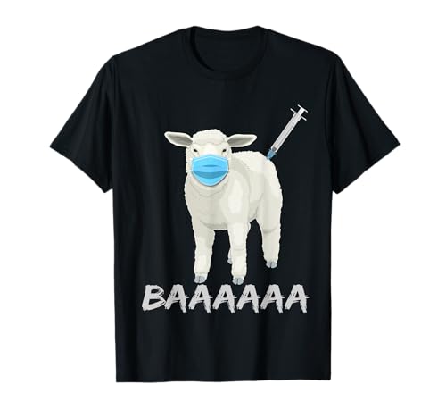 Photo de Mouton ou mouton anti vaccin et masque T-Shirt