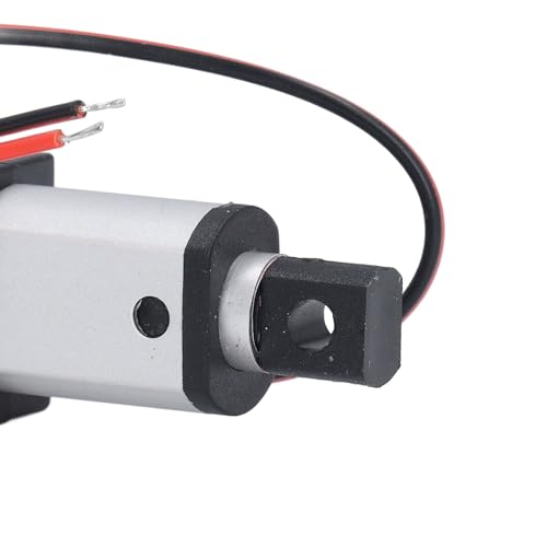 Elektrischer Mikro-Linearaktuator 12 V, Hub 10 Mm, 150 N Schubkraft, Sicherer Endschalter, Aluminiumrohr-ABS-Montageanschluss IPX4, für Medizinische Industrie-Landmaschinen