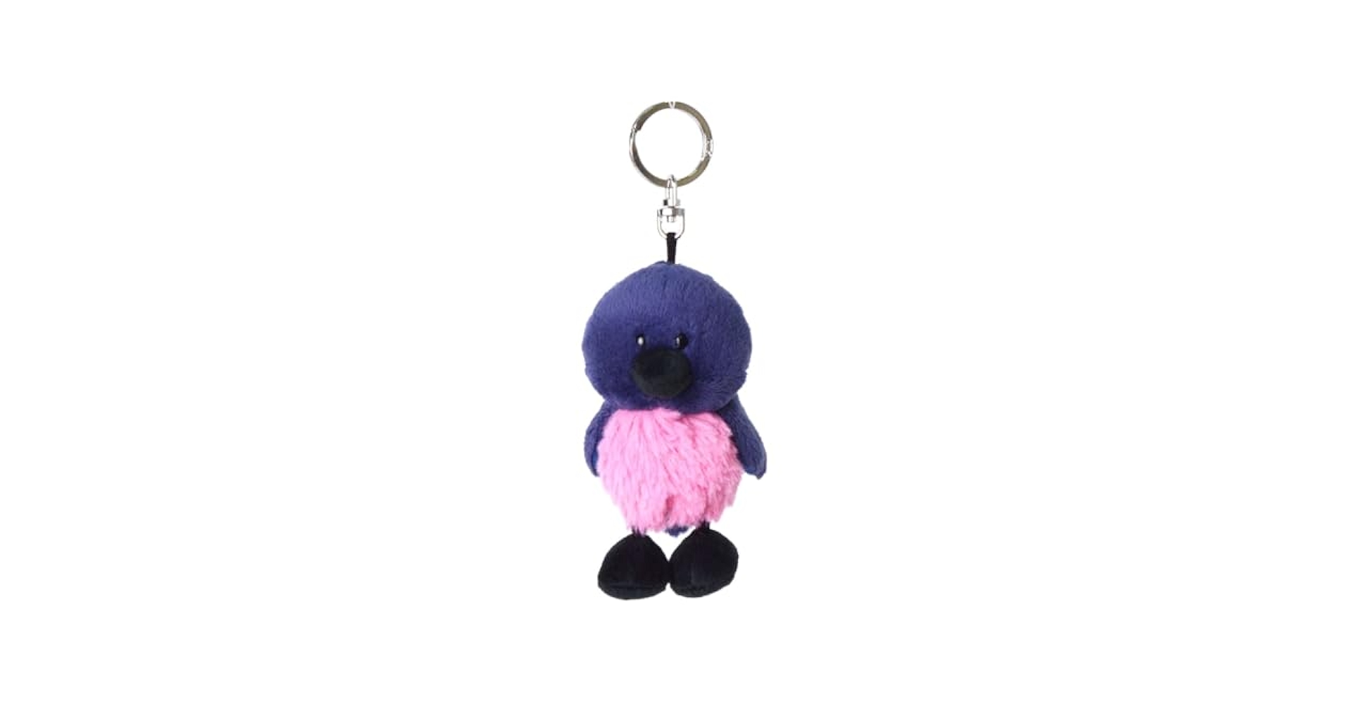 美品　ピンク　キーホルダー NICI(ニキ)/キーホルダー ピンクピッグ 10cm+リュック オレンジ