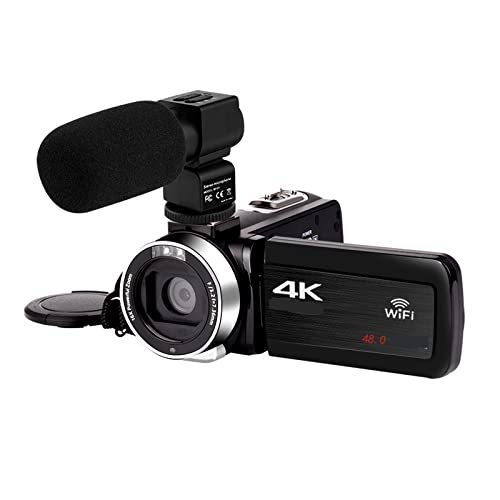 rfIJ 4kA t 4K fW^ J rfIJ fW^ rfI J Cu Xg[~O 18 {ʐ^ Vlogging R[_[ Ultra HD EFuJ Avlog J(64G SD Card,With Micr