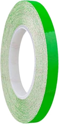 Image of Roll Vinyl Pinstriping Solid Line Tape Racing Stripes Decal Sticker Auto Pinstripe Tape,Automotive Pinstriping Tape,Vinyl Pinstripe Tape 32 ft,Motorcycle Pinstripe (Green Lime 1 /2 Single Line)
