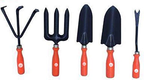 Kenware Premium Garden Tool kit Set Trowel Hand Digging Tools Camping Shovel Set (Multicolour, 5 Pieces) (B08PKX21YV) Amazon Price History, Amazon Price Tracker