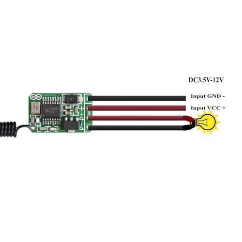 Interrupteur de commande 433 récepteur faible courant veille 12V - 2