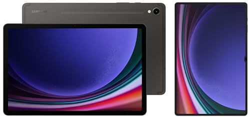 Image of Samsung Galaxy Tab S9 Ultra 36.99 cm (14.6 inch) Dynamic AMOLED 2X Display, RAM 12 GB, ROM 256 GB Expandable, S Pen in-Box, Wi-Fi + 5G Tablet, Gray with S9 Ultra Screen Protector, Transparent