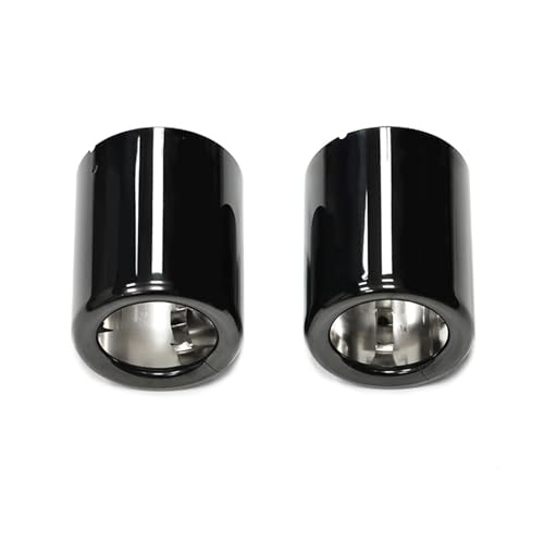 Revêtement d'habillage embout d'échappement noir pour BMW X1 F49 F48