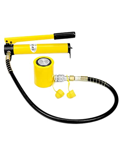 Qwork WD10288 20T Mini Hydraulic Cylinder Jack Porta Power Ram 2 Inch Stroke thumb #2