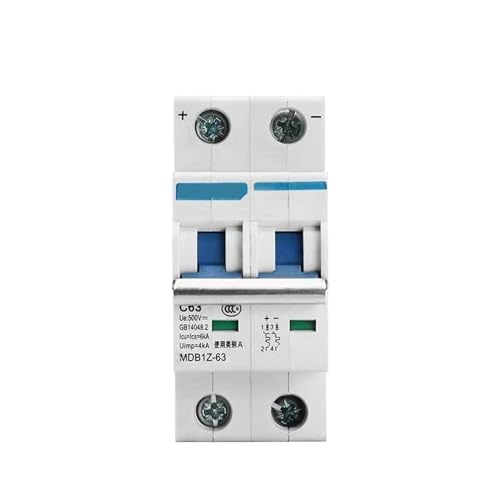Disjoncteur DC photovoltaïque 1P 10A interrupteur air switch solaire pour courant continu
