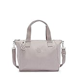 Bolsa Kipling Amiel Cinza