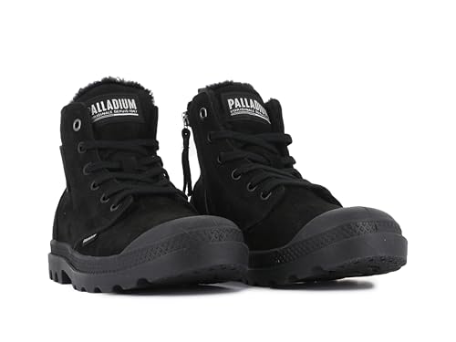 Palladium Damen Pampa Hi Zip WL Winter Ankle Boots Stiefelette 95982 Schwarz, Schuhgröße:38 EU – Ansicht 5