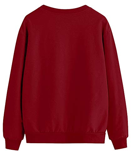 Image of Christmas Sweatshirt Women Merry and Bright Christmas T-Shirt Funny Xmas Lights Blouse Tops Holiday Shirts
