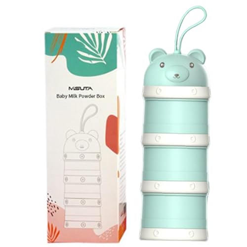 Fórmula dosificadora de leche en polvo, dispensador de leche en polvo, dispensador de leche en polvo de 3 capas, recipiente de conservación de alimentos con gran capacidad para alimentar al acampar,