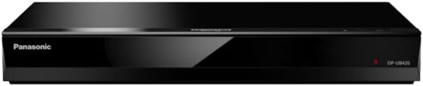 Panasonic DPUB420K Ultra HD Blue Layer, Streaming, High Resolution Audio/Voice Assisted, Black