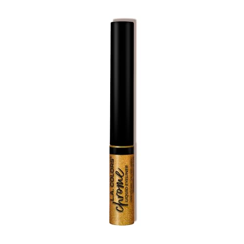 L.A. COLORS Chrome Liquid Eyeliner Liquid Gold miniatura 2