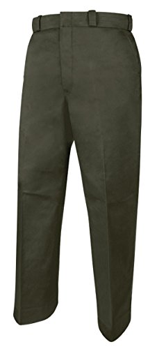 Elbeco Men's Spruce Green Textrop2 4-Pocket with Gray Stripe Pants - E8905RN-40