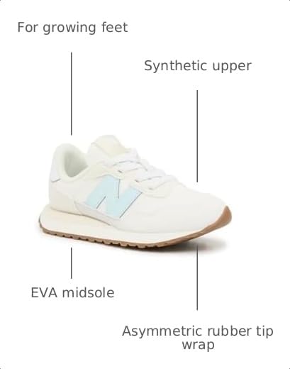 Image of New Balance Kid's Kids 237 Bungee Lace Sneaker
