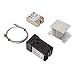 Digital PID Thermostat Temperature Controller, SSR Heat Sink, 100V - 240V 40A, K Thermocouple - Fast Temperature Control, Probe, Ideal for Industrial and Home Use (Type 1)