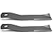 19161 Rotary Cutter Blades for Bush Hog Woods PTO BW180 Bat Wing Ditch Field Brush Mower Blades 19161WD 19161KT Length 25-1/4 inch