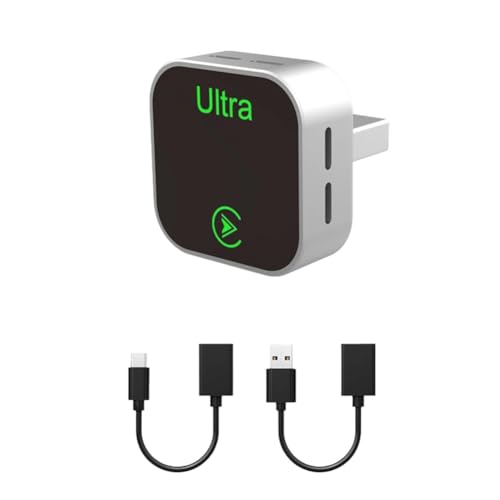 Adaptador Carplay inalámbrico 2 en 1 Jnchdghwa K15 para actualizar tu Dongle USB en segundos