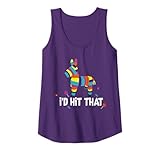 I'd Hit That Pinata Mexican Tank Top Cinco de Mayo Men Women Tank Top