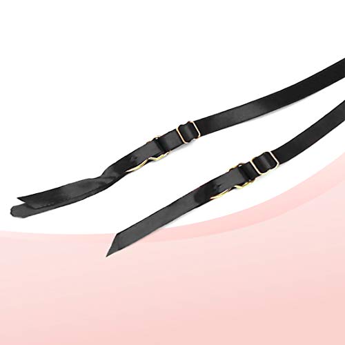 Slocyclub Women's Garter Belt/Suspender Belt with Straps Metal Clasp for Sexy Stocking Lingerie Sets