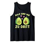 Schwangerschaft Verkünden Lustige Avocado-Familie