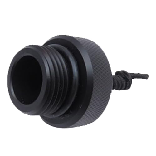 Gnbzxce Dive Tanks with Cord Scubas Diving Tanks Valves Threaded End Plug Protector Easy to Use