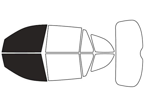Rvinyl Window Tint Kit Compatible with Hyundai Santa Fe 2007-2012 - Front Precut Kit - 20%
