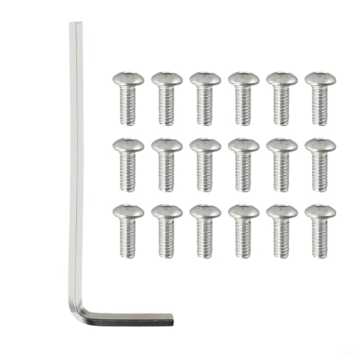 Kit de mantenimiento de scooter eléctrico, 18 tornillos de acero para Ninebot Max G30, 10 x 4 mm