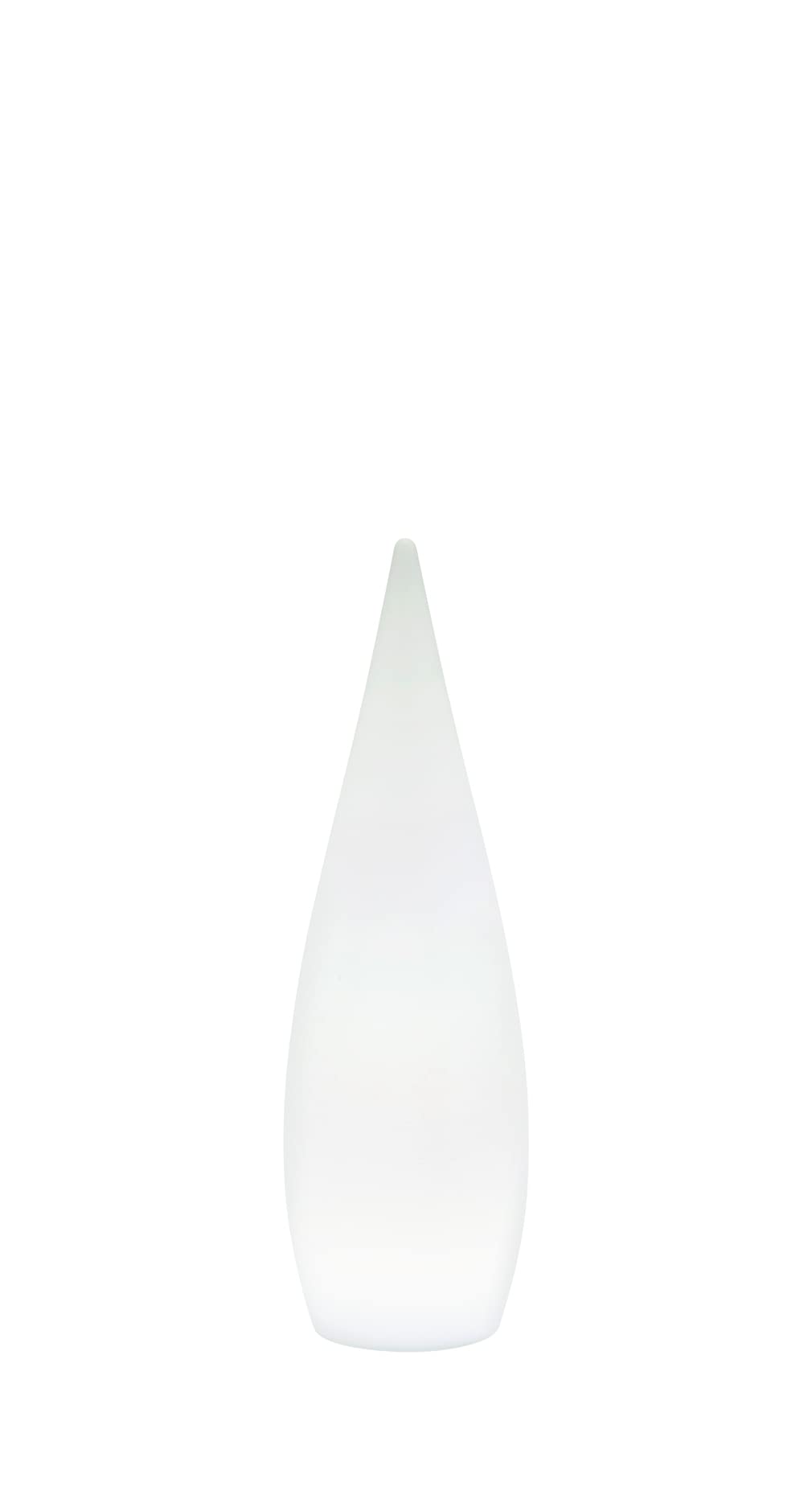 Reality Leuchten Palmas R4510110101 lampa stojąca LED, z akumulatorem LED, tworzywo sztuczne, kolor biały, w zestawie z 3 W, pilot zdalnego sterowania, wysokość 80 cm
