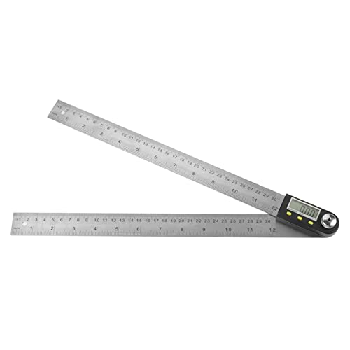Règle rapporteur numérique outil mesure angle acier pour artisan - 6