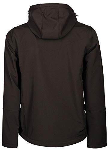 Veste softshell Chicago homme vêtement technique noir imperméable - 5