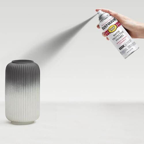 Image of Rust-Oleum 369178 Stops Rust Spray Paint, 12 oz, Matte Peppercorn