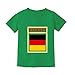Générique T-Shirt en Jersey de Football for Enfants - Vêtements d'entraînement T-Shirt imprimé Drapeau Allemagne (Color : Green, Size : 120)