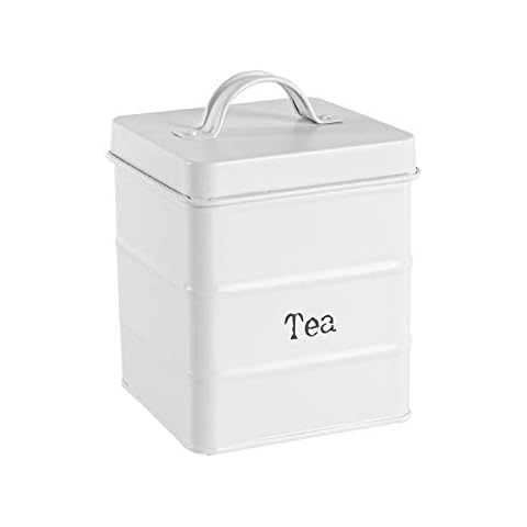 Harbour Housewares Frasco de Almacenamiento de Té de la Vendimia Cover