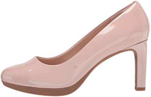 Clarks womens Ambyr Joy Pump, Dusty Rose Patent Synthetic, 9.5 US | Image 7