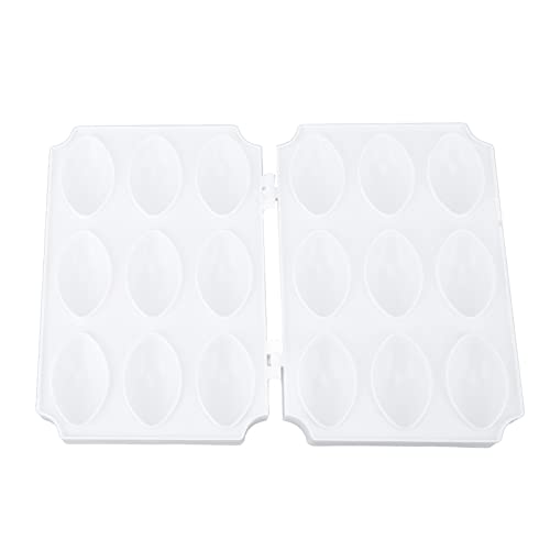 Meatball Processor, Meatball Maker Press Tool for Homemade Meatballs, 9 Grids Kitchen Accessories, Easy to with ABS Material, Save Food Preparation Time (White)