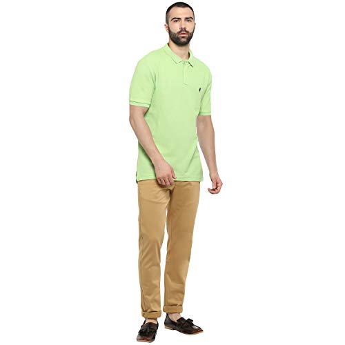 Image of Red Tape Men's Solid Regular Fit Polo