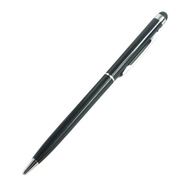 Mini stylets universels tactiles en métal 2 en 1 stylos à bille pour écran capacitif lot de 100