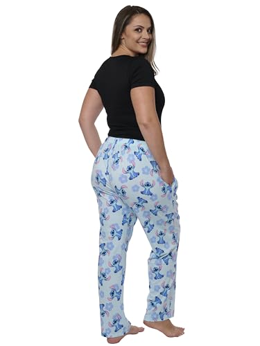 Disney Womens Lounge Pants Pajama Bottoms All Over Print Cotton4
