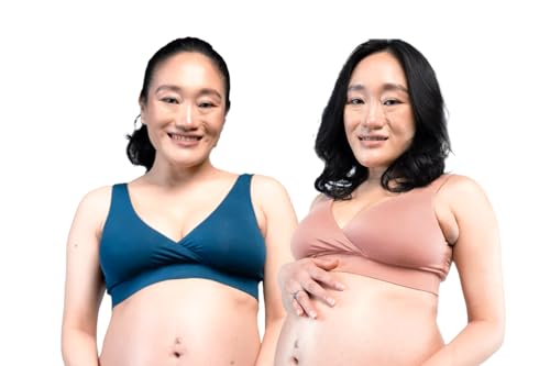 Image of &Circus Maternity Bra | Nursing Bra for Women | Pull Down Feeding Bra | Non Padded Bra for Women Slip On | Tencel Micromodal