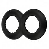 Unterputz Retro Rahmen 2-fach, Curve Serie VX1 schwarz-matt
