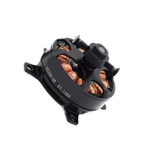 Motor brushless X2204 KV1480 de alta respuesta y bajo consumo para drone F3P