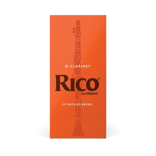 Image of D'Addario Woodwinds, Rico Bb Clarinet Reeds, RCA2530, Strength 3.0, 25-pack