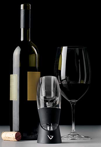 Vinturi Wine Lovers Set Essential Red and White Wine Aerators, Set of 2, Black - Thumbnail 6