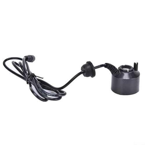 Mist Maker atomizador con luz LED, nebulizador de aire de una sola cabeza, 350 ml/h, humidificador de niebla fría para estanque para acuario interior y fuente de 16 mm de calidad