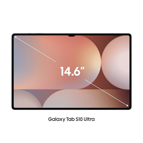 Image of Samsung Galaxy Tab S10 Ultra [Smartchoice], S Pen in-Box, 36.99 cm (14.6 inch) Dynamic AMOLED 2X Display, 12 GB RAM, 512 GB Storage, Wi-Fi Tablet, Platinum Silver